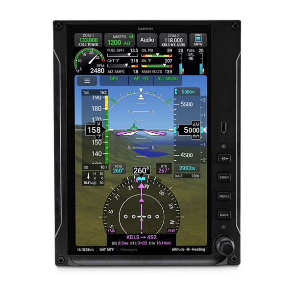 Garmin AXIS GDU 80P 8-inch portrait flight display