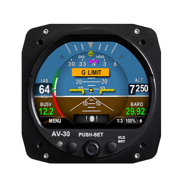 uAvionix AV-30-E experimental electronic flight instrument