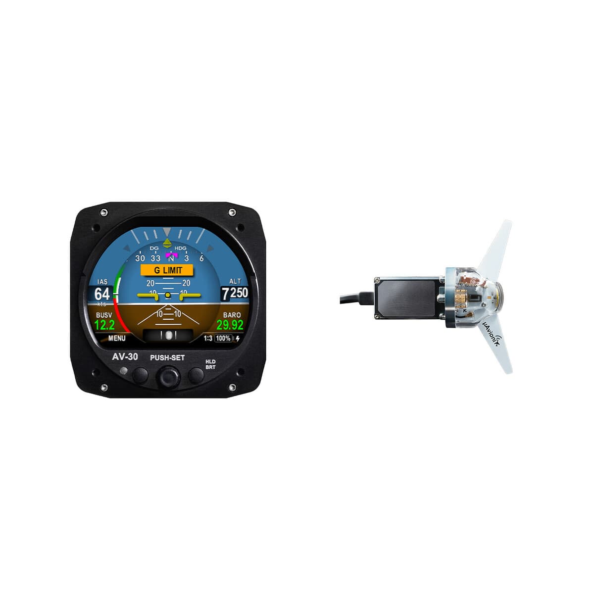 uAvionix tailBeaconX TSO and AV-30-E bundle